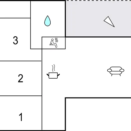 別荘 Fyrmarken Hvide Sande Iv ヴィデ・サンデ